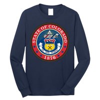 State Of Colorado Seal 1876 Long Sleeve Shirt
