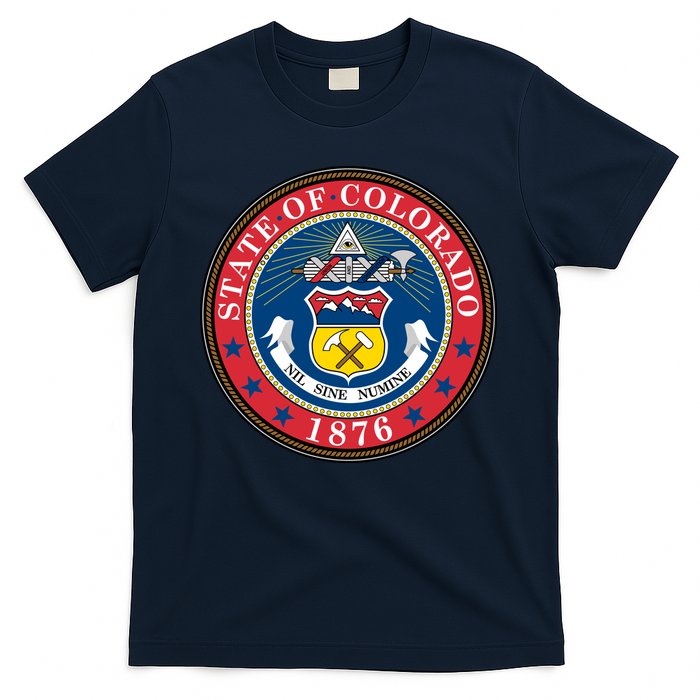 State Of Colorado Seal 1876 T-Shirt