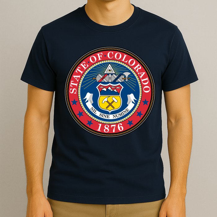 State Of Colorado Seal 1876 T-Shirt