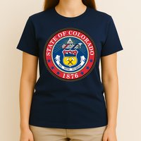 State Of Colorado Seal 1876 T-Shirt