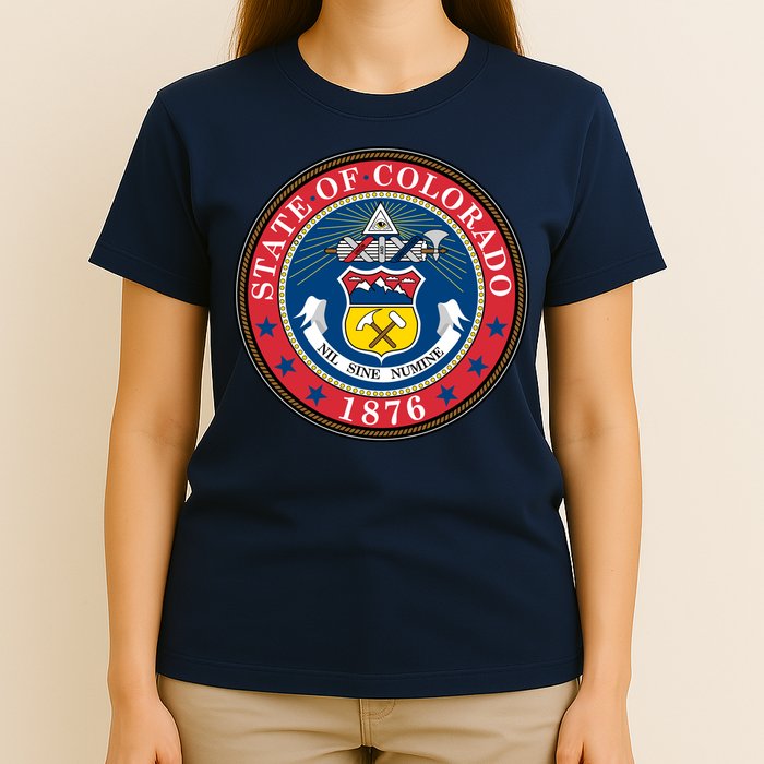 State Of Colorado Seal 1876 T-Shirt