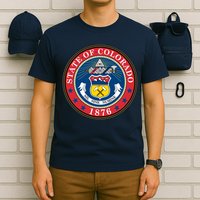 State Of Colorado Seal 1876 T-Shirt