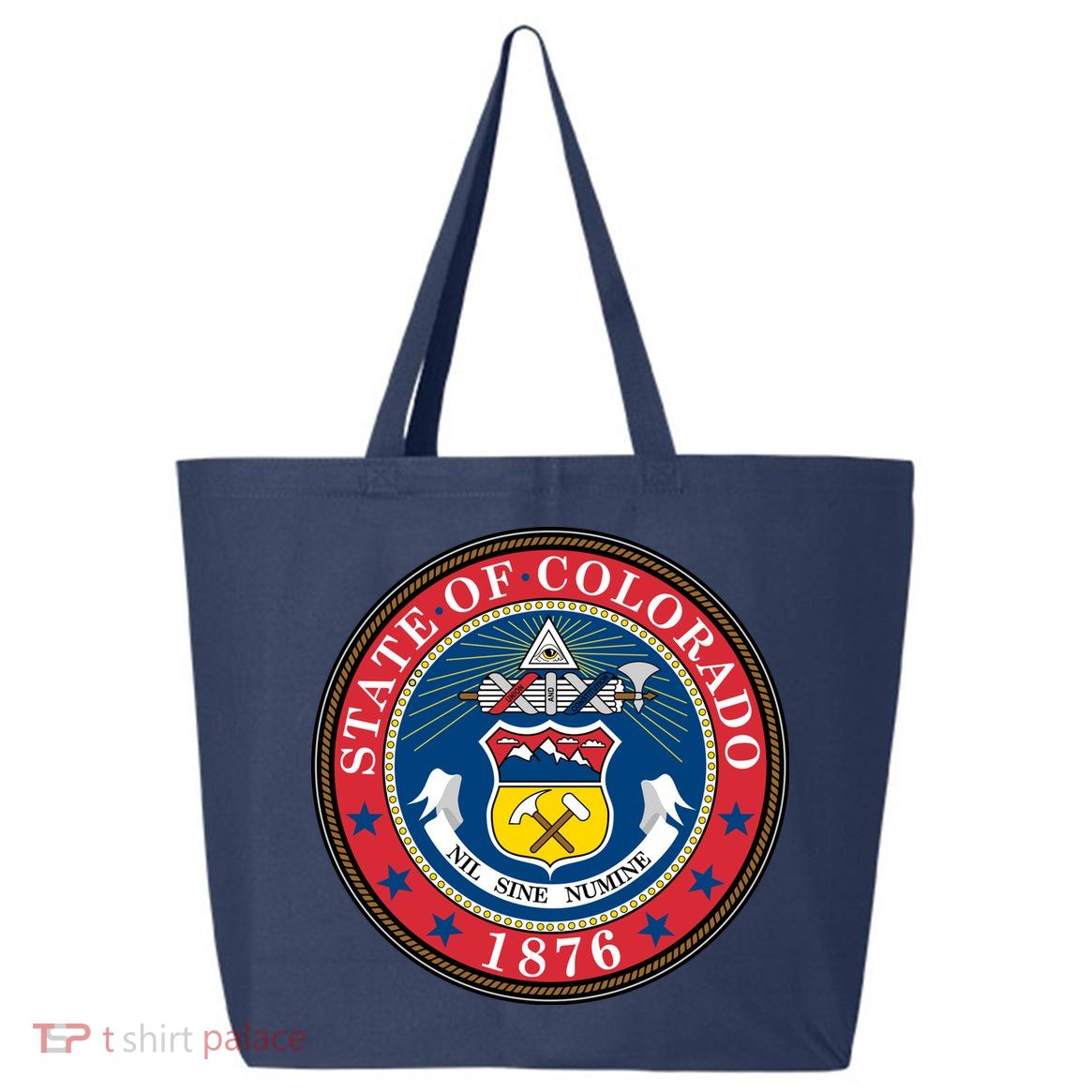 State Of Colorado Seal 1876 25L Jumbo Tote