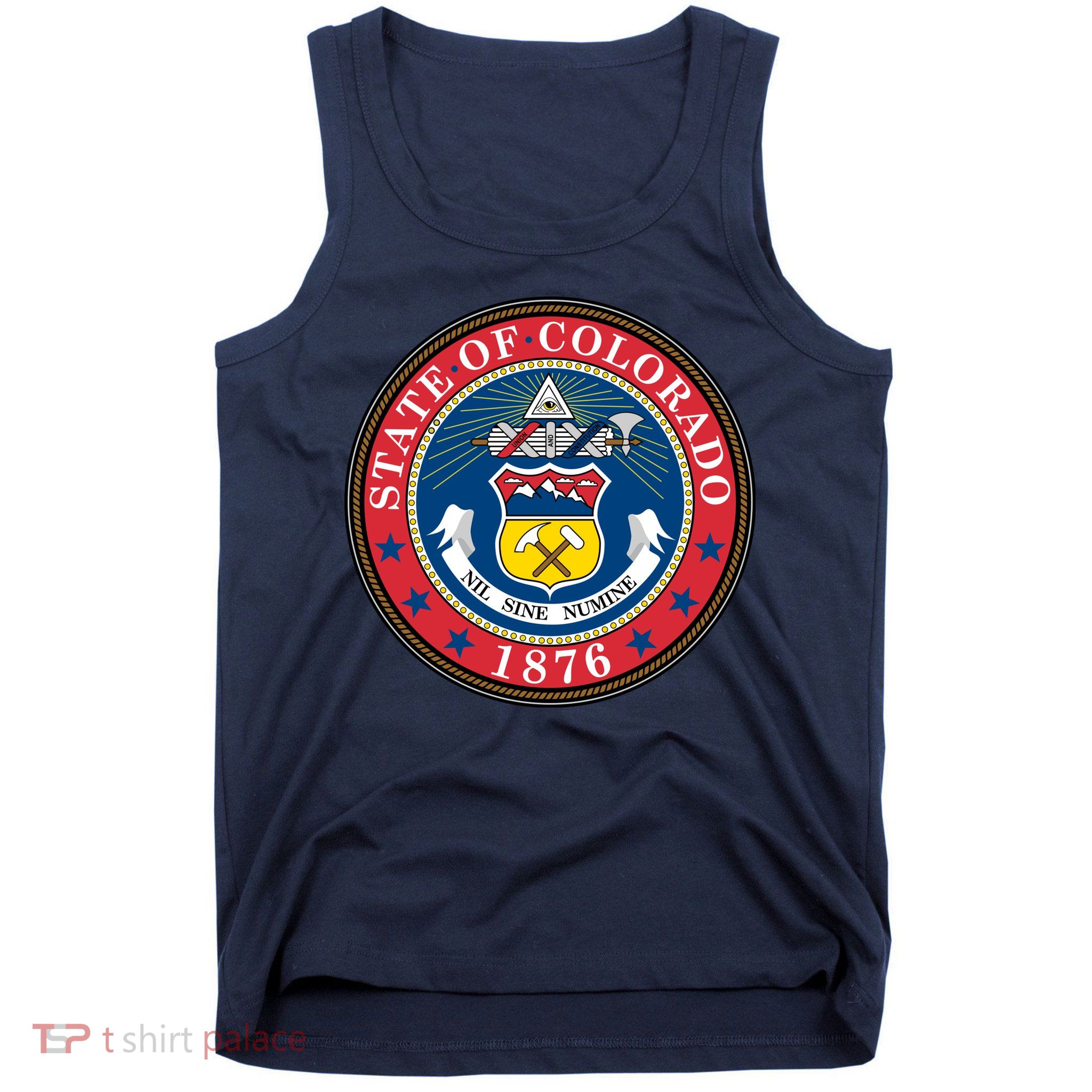 State Of Colorado Seal 1876 Tank Top