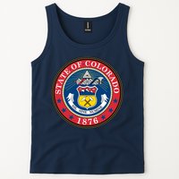 State Of Colorado Seal 1876 Tank Top
