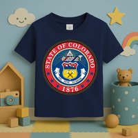 State Of Colorado Seal 1876 Toddler T-Shirt
