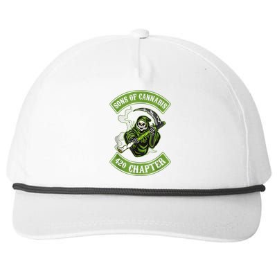 Sons Of Cannabis 420 Chapter Snapback Five-Panel Rope Hat