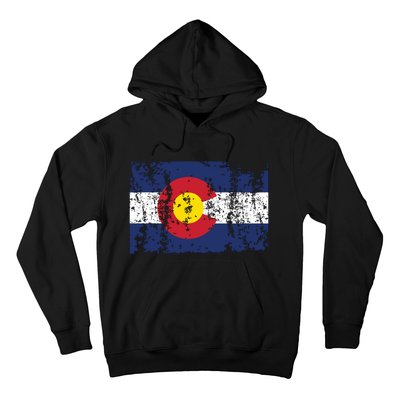 State Of Colorado Flag Hoodie