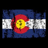 State Of Colorado Flag Apron