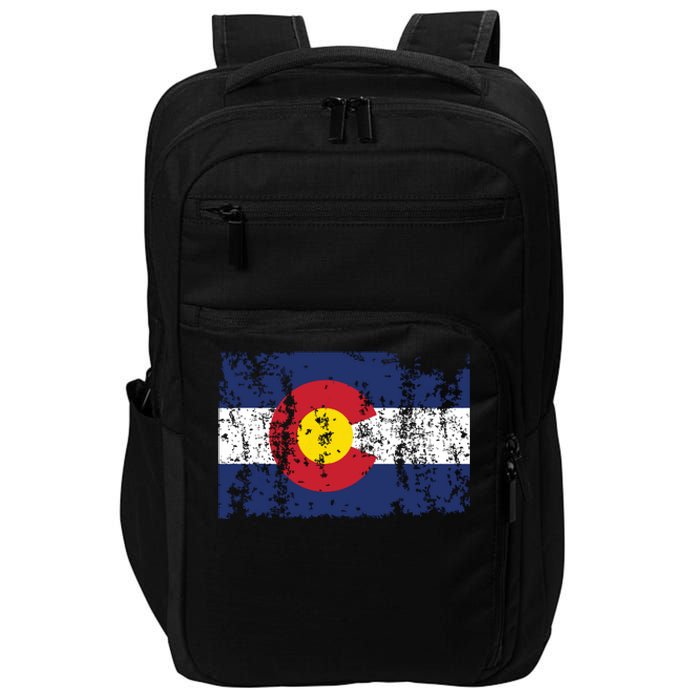 State Of Colorado Flag Impact Tech Backpack