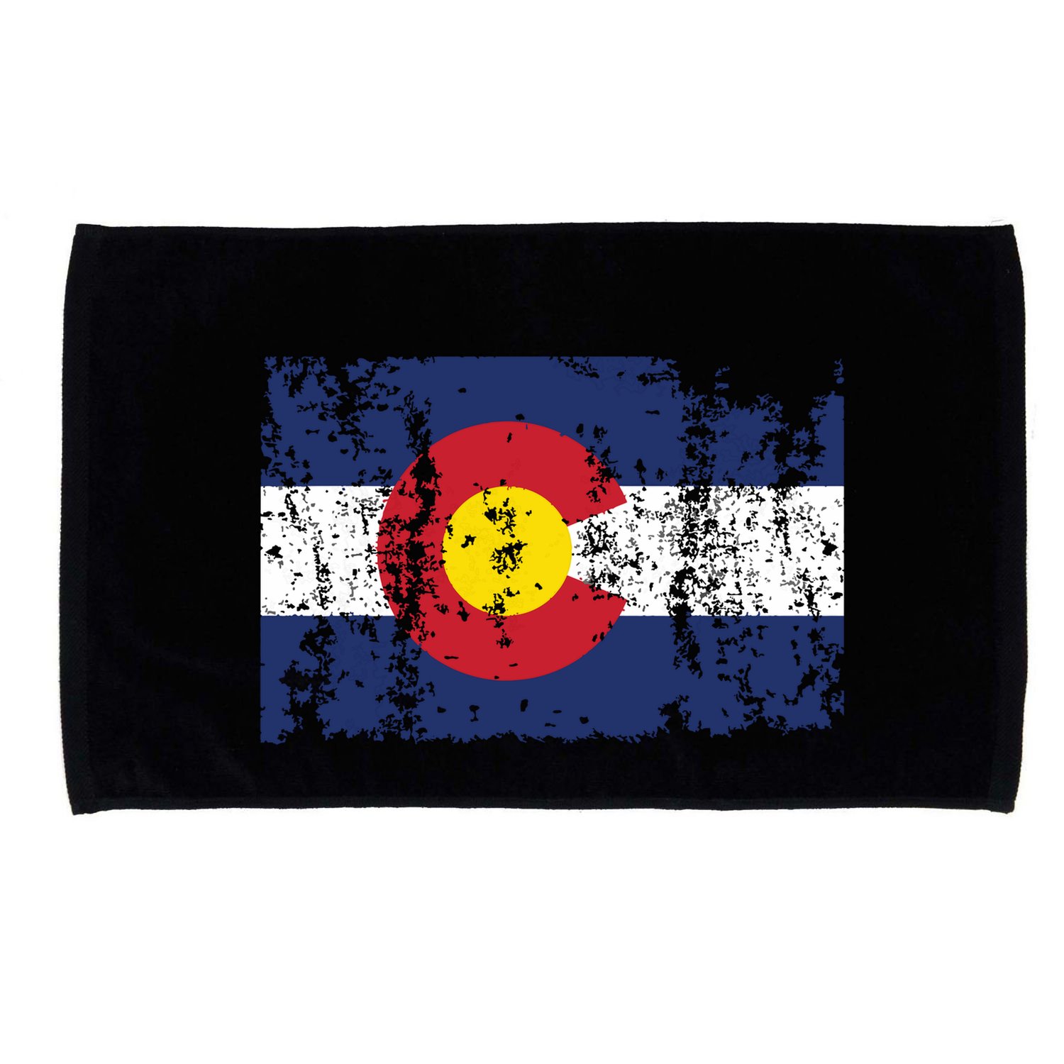 State Of Colorado Flag Microfiber Hand Towel