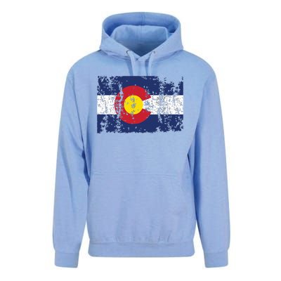 State Of Colorado Flag Unisex Surf Hoodie