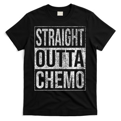 Straight Outta Chemo Chemotherapy Cancer Treatment T-Shirt