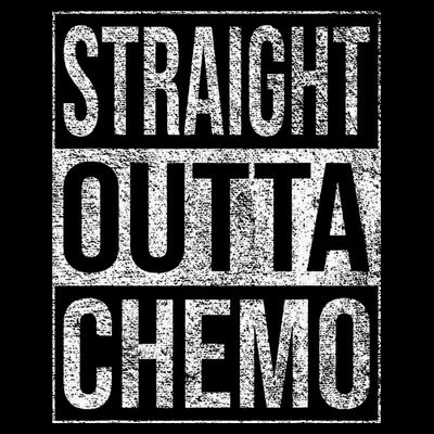 Straight Outta Chemo Chemotherapy Cancer Treatment T-Shirt