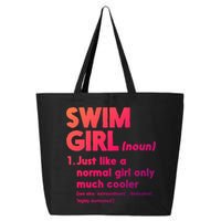Swim Only Cooler Definition Swimmers Gift 25L Jumbo Tote