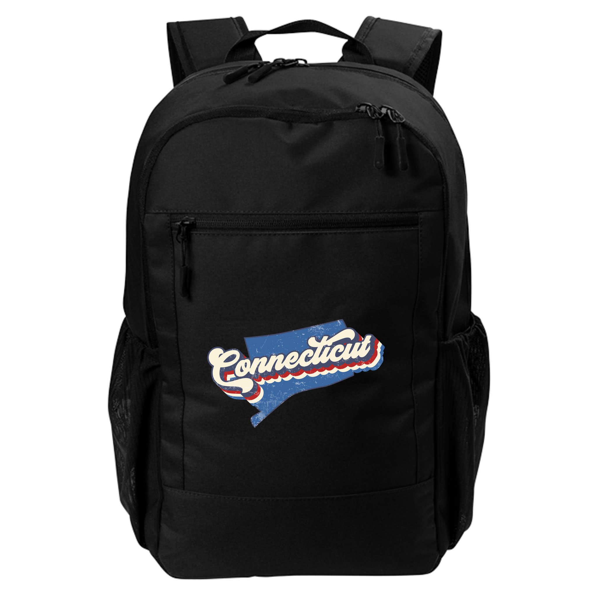 State Of Connecticut Retro Logo Backpack