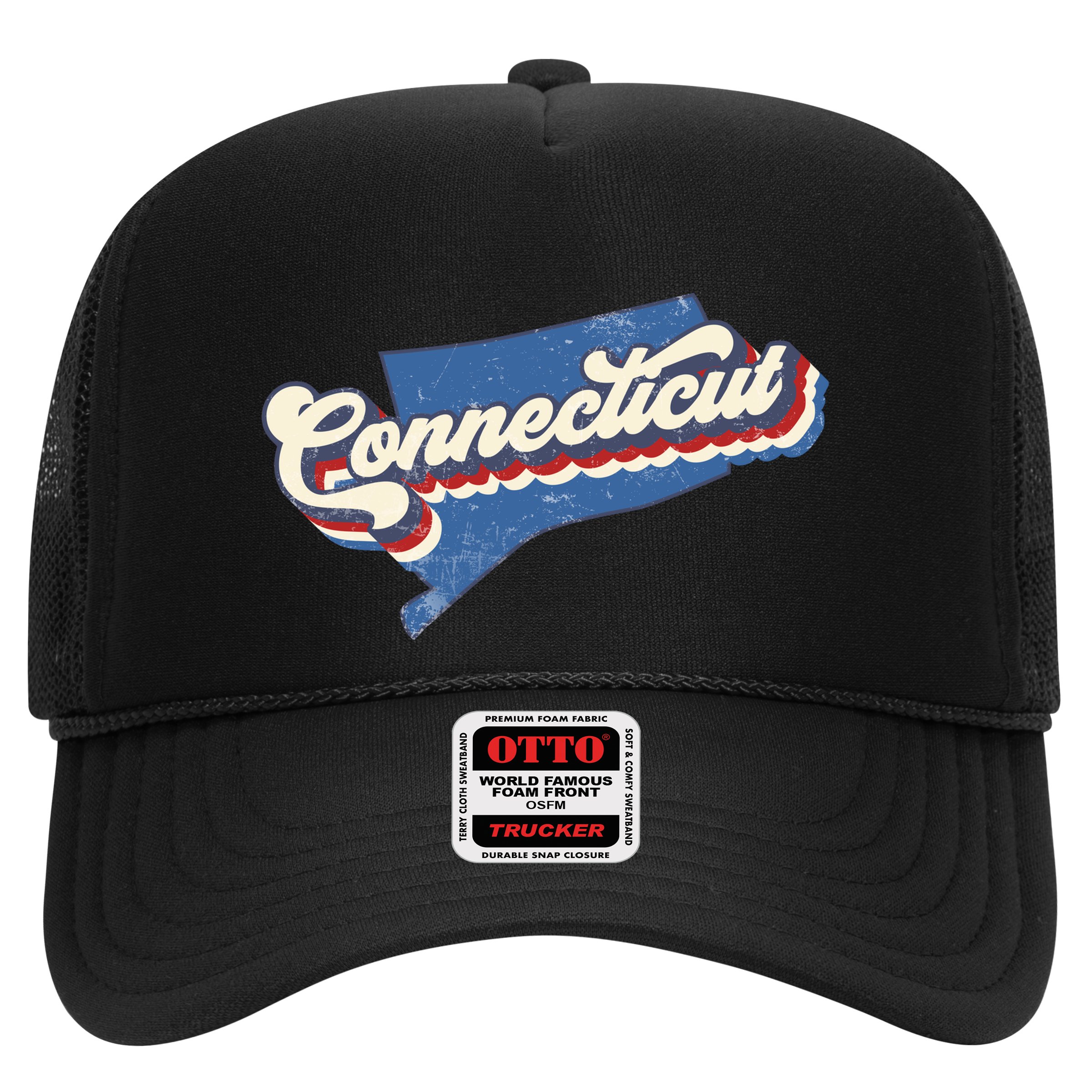 State Of Connecticut Retro Logo Hat