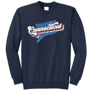 State Of Connecticut Retro Logo Sweatshirt