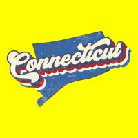 State Of Connecticut Retro Logo T-Shirt
