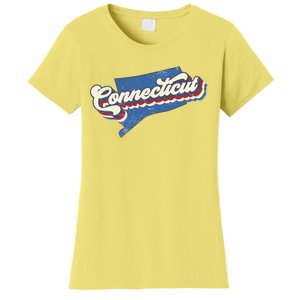 State Of Connecticut Retro Logo Women's T-Shirt