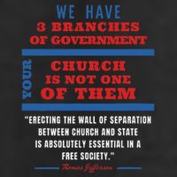Separation Of Church And State Defend Our Democracy Cool Comfort Performance Bucket Hat