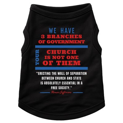 Separation Of Church And State Defend Our Democracy Doggie Tank