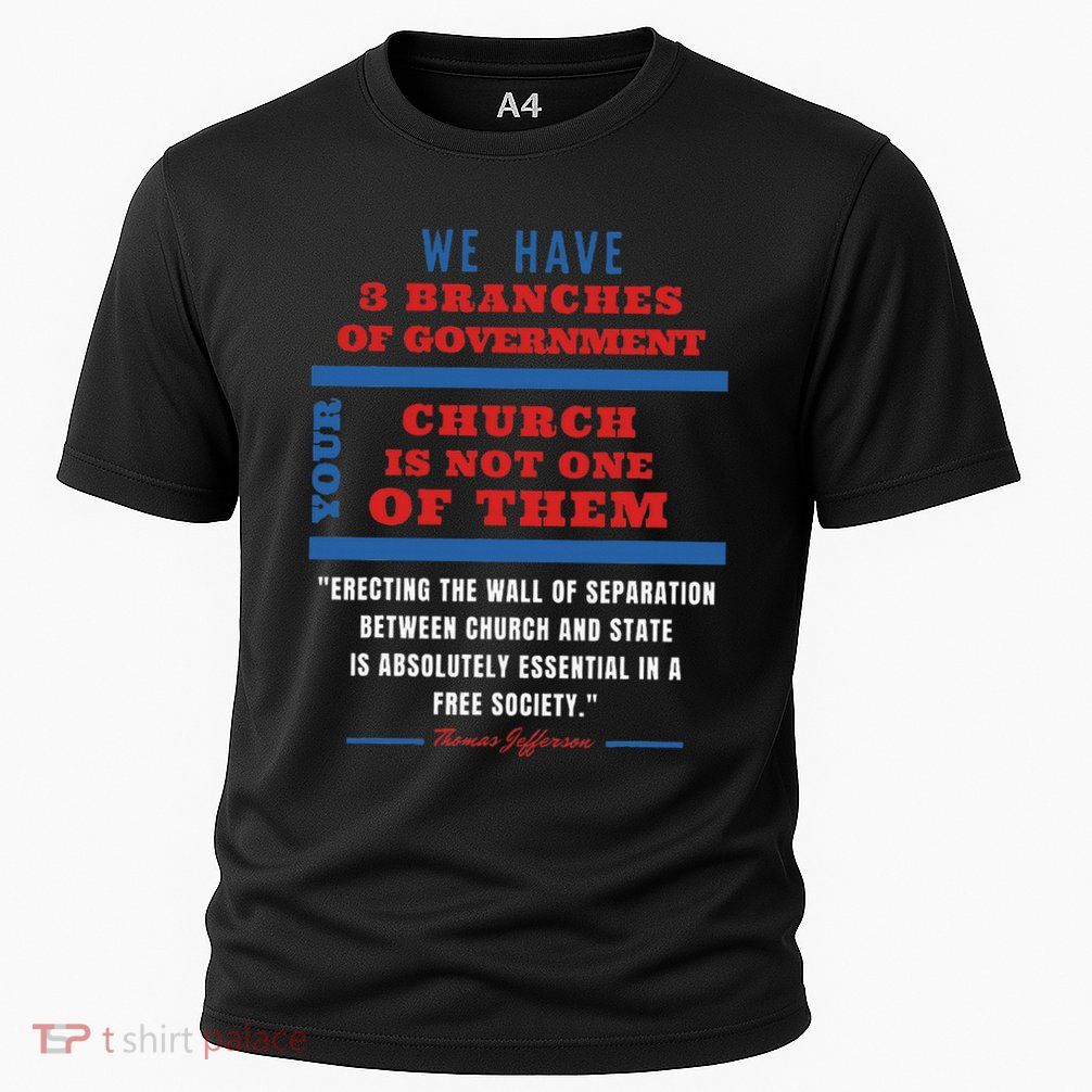 Separation Of Church And State Defend Our Democracy Performance Shirt