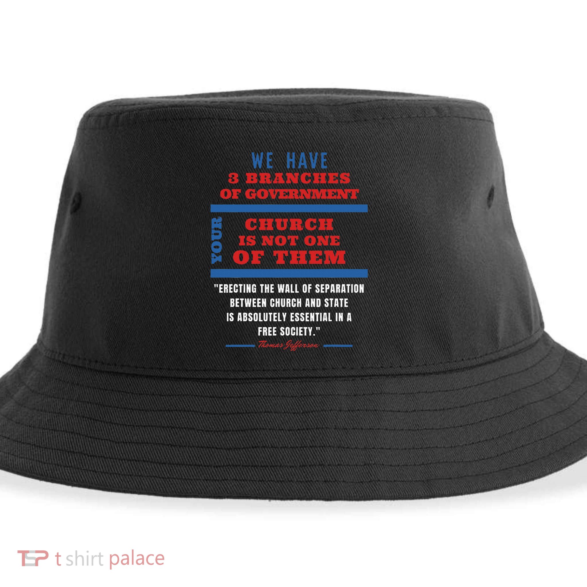 Separation Of Church And State Defend Our Democracy Sustainable Bucket Hat