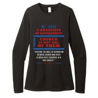 Separation Of Church And State Defend Our Democracy Womens CVC Long Sleeve Shirt