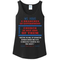 Separation Of Church And State Defend Our Democracy Ladies Essential Tank