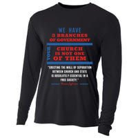 Separation Of Church And State Defend Our Democracy Cooling Performance Long Sleeve Crew
