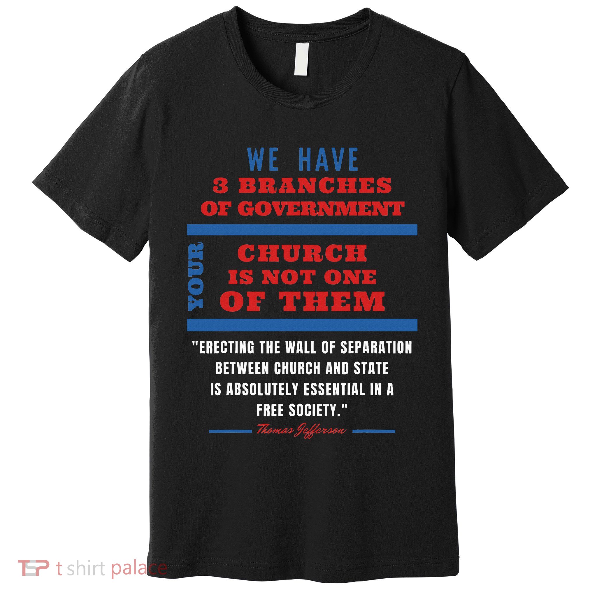 Separation Of Church And State Defend Our Democracy Premium T-Shirt
