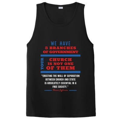 Separation Of Church And State Defend Our Democracy PosiCharge Competitor Tank