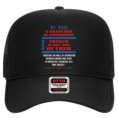 Separation Of Church And State Defend Our Democracy Trucker Hat