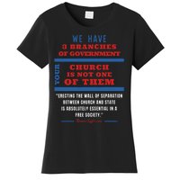 Separation Of Church And State Defend Our Democracy Women's T-Shirt