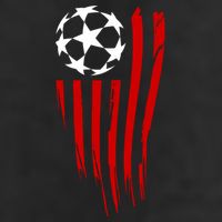 Soccer Ball American Flag 11oz C Handle Ceramic Mug