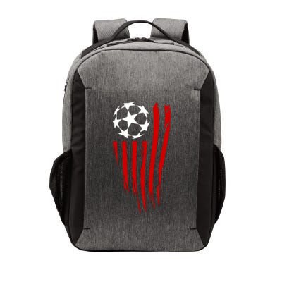 Soccer Ball American Flag Vector Backpack