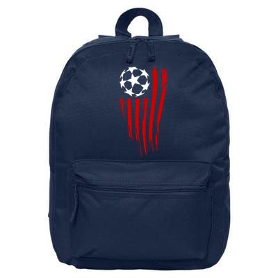 Soccer Ball American Flag 16 in Basic Backpack