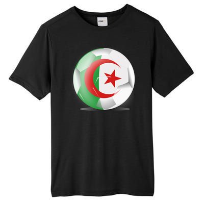 Soccer Ball Country Flag Algeria Tall Fusion ChromaSoft Performance T-Shirt