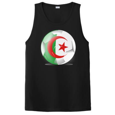 Soccer Ball Country Flag Algeria PosiCharge Competitor Tank