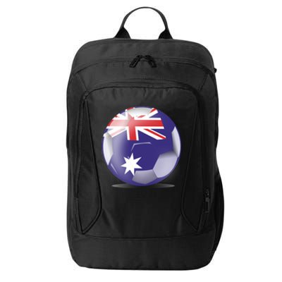 Soccer Ball Country Flag Australia City Backpack