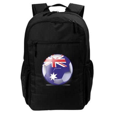 Soccer Ball Country Flag Australia Backpack