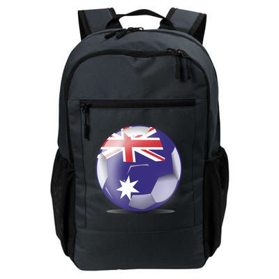 Soccer Ball Country Flag Australia Daily Commute Backpack