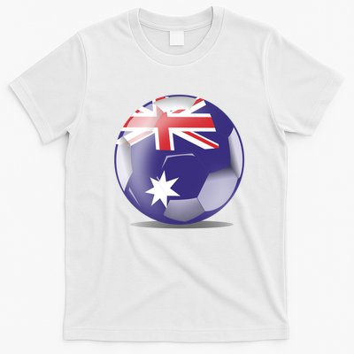 Soccer Ball Country Flag Australia T-Shirt