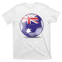 Soccer Ball Country Flag Australia T-Shirt