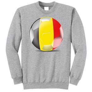 Soccer Ball Country Flag Belgium Sweatshirt