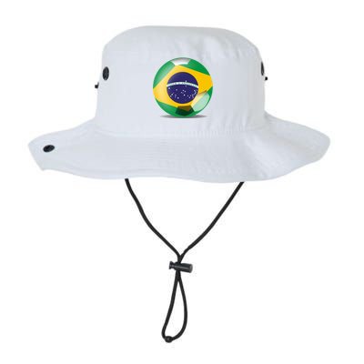 Soccer Ball Country Flag Brazil Legacy Cool Fit Booney Bucket Hat