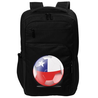 Soccer Ball Country Flag Chile Impact Tech Backpack