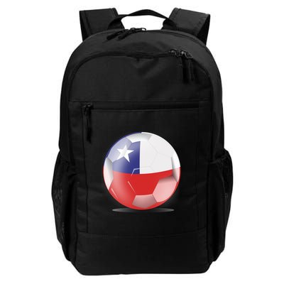 Soccer Ball Country Flag Chile Backpack