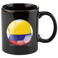 Soccer Ball Country Flag Colombia 11oz C Handle Ceramic Mug